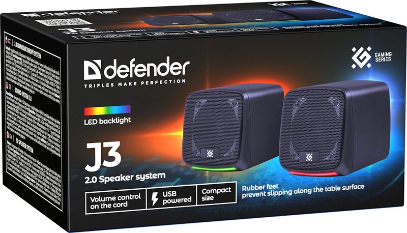 Акустична система Defender J3 Black (65963)