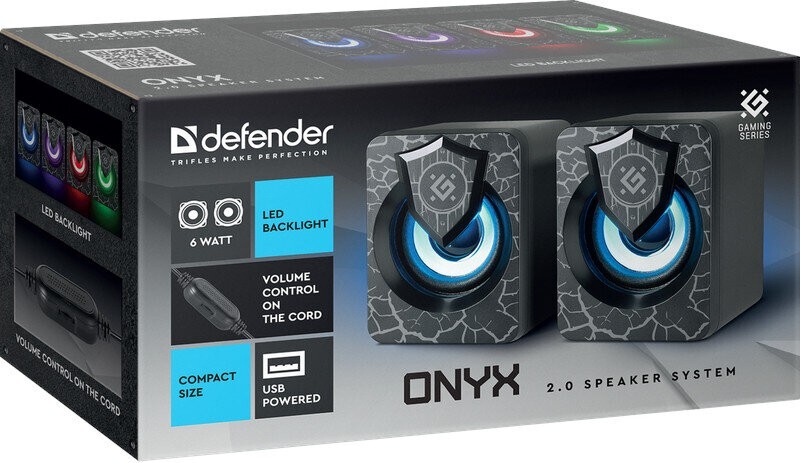 Акустична система Defender Onyx Black (65038)