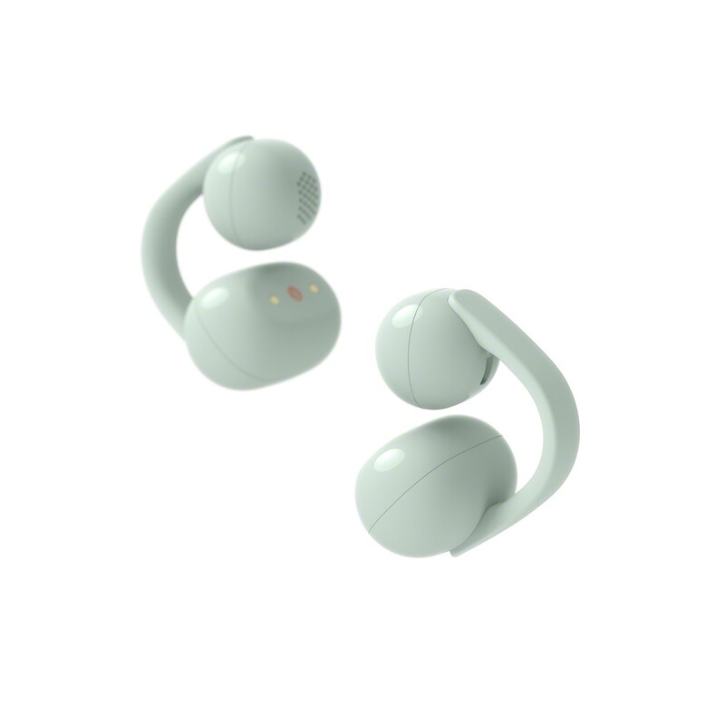 Bluetooth-гарнітура Sony LinkBuds Clip Green (WFLC900G.E)