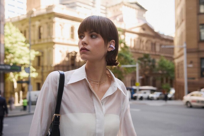 Bluetooth-гарнітура Sony LinkBuds Clip Lavender (WFLC900V.E)