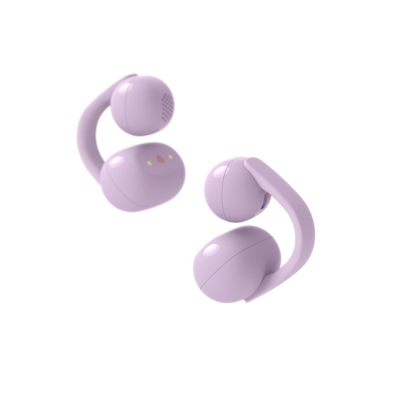 Bluetooth-гарнітура Sony LinkBuds Clip Lavender (WFLC900V.E)