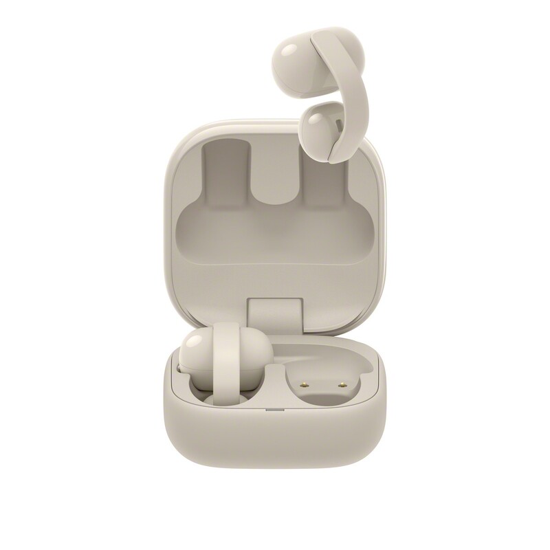 Bluetooth-гарнитура Sony LinkBuds Clip Beige (WFLC900C.E)