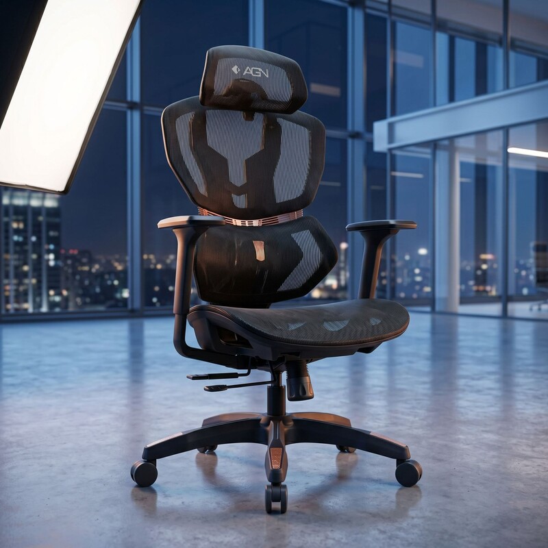 Кресло для геймеров AGN AGN09-8 Black/Orange