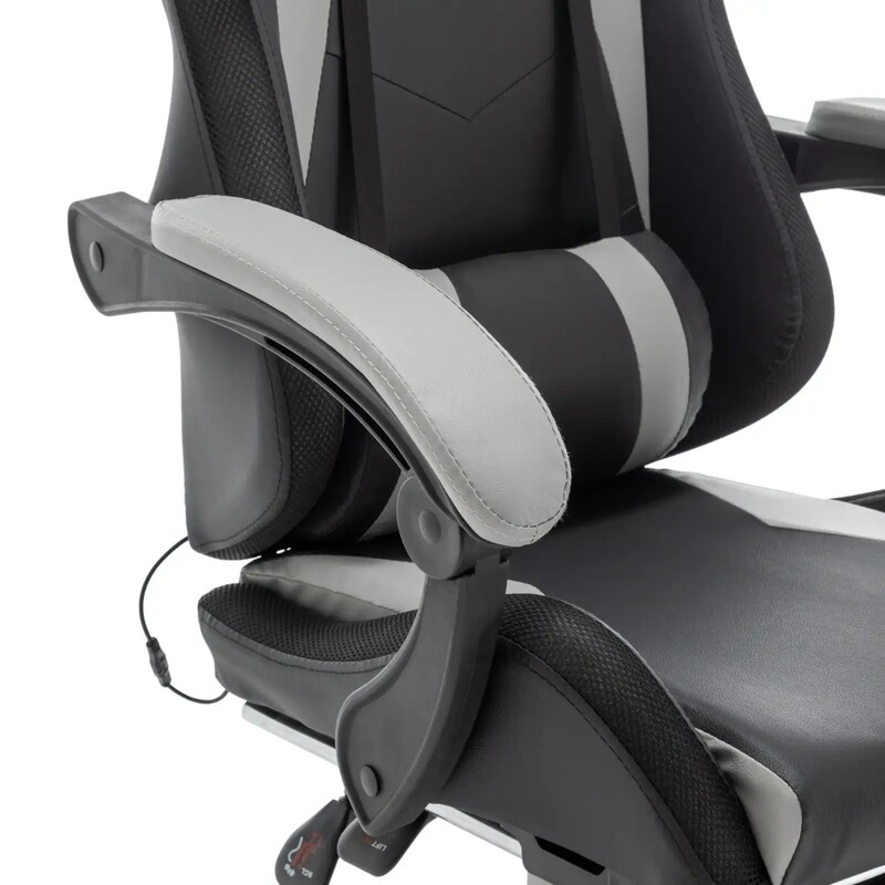 Кресло для геймеров AGN AGN09-25 подсветка RGB Black/Grey