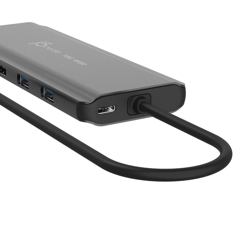 Док-станція J5create USB-C 5-в-1 (JCD398-N)