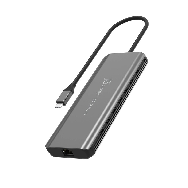 Док-станція J5create USB-C 5-в-1 (JCD398-N)