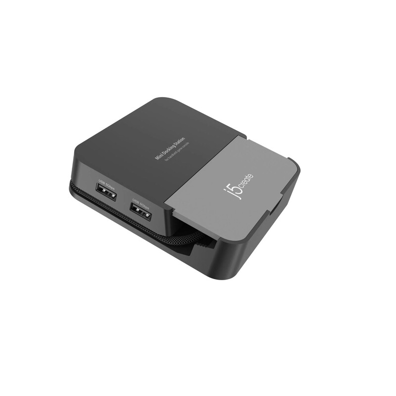 Док-станція J5create для Nintendo Switch 2 і Steam Deck (JCD624-N)