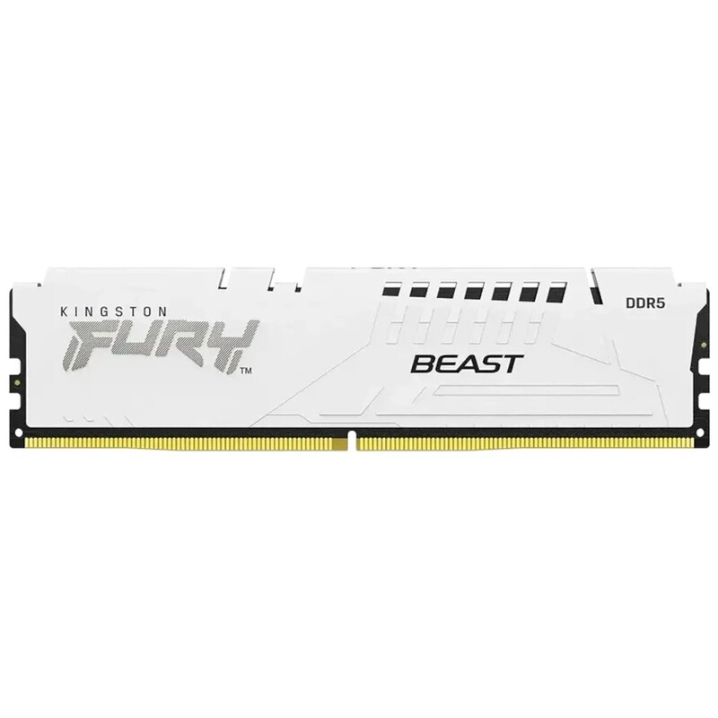 Модуль памяти DDR5 16GB/5200 Kingston FURY Beast White (KF552C40BW-16):