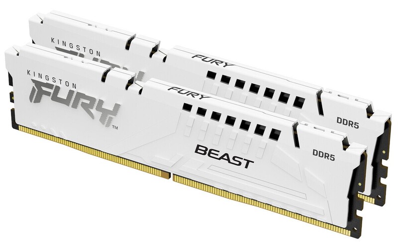 Модуль памяти DDR5 2x16GB/6000 Kingston FURY Beast White EXPO (KF560C30BWEK2-32)