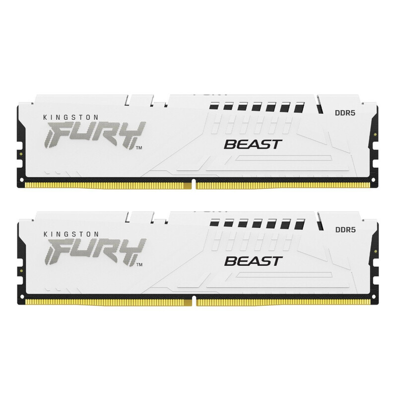 Модуль памяти DDR5 2x16GB/6000 Kingston FURY Beast White EXPO (KF560C30BWEK2-32)