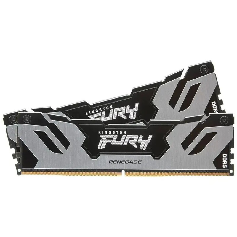 Модуль памяти DDR5 2x32GB/6400 Kingston FURY Renegade Silver/Black XMP (KF564C32RSK2-64)