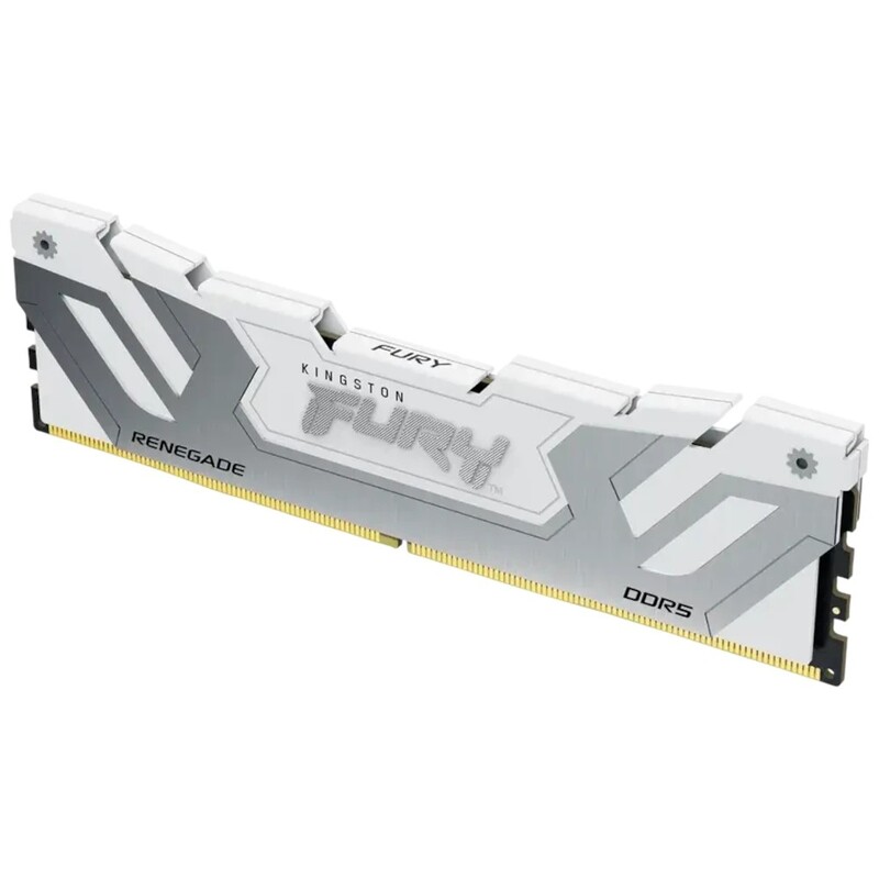 Модуль пам`яті DDR5 32GB/6400 Kingston FURY Renegade White XMP (KF564C32RW-32)