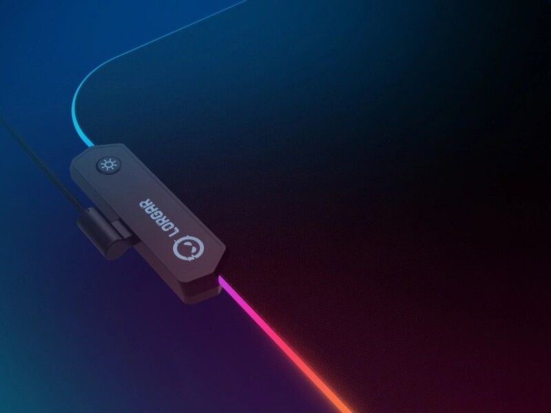 Iгрова поверхня Lorgar Steller 919 RGB USB Black (LRG-GMP919)