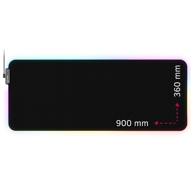 Iгрова поверхня Lorgar Steller 919 RGB USB Black (LRG-GMP919)