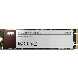 Накопичувач SSD 512GB AGI AI238 M.2 2280 SATAIII 3D NAND (AGI512G80AI238)