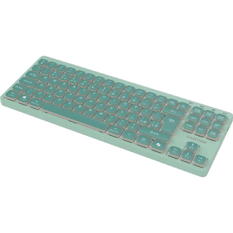 Клавіатура Canyon OnType 10 Green (CNS-HKB10GR)