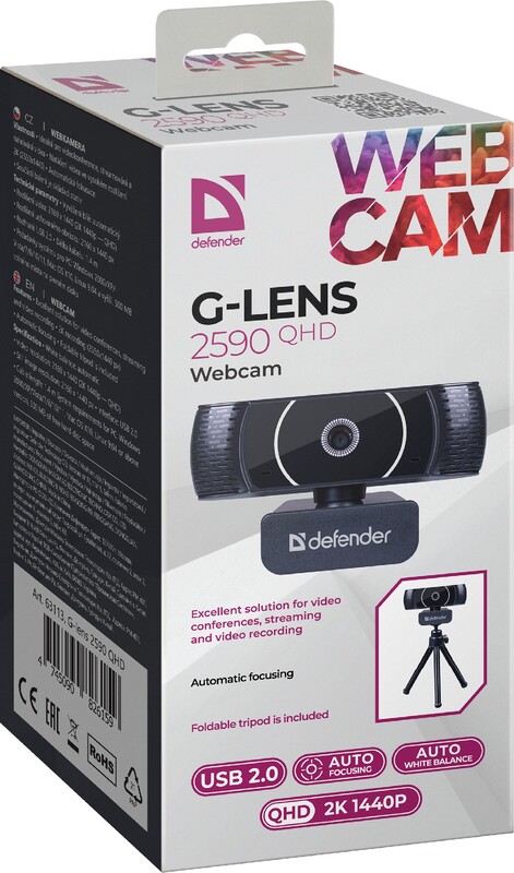 Веб-камера Defender G-lens 2590 QHD (63113)