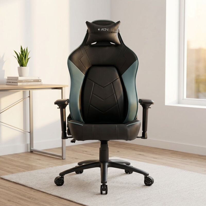 Крісло для геймерів AGN AGN09-17 Black/Blue