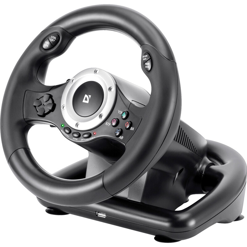 Кермо Defender Turbo Pro Black (64291)