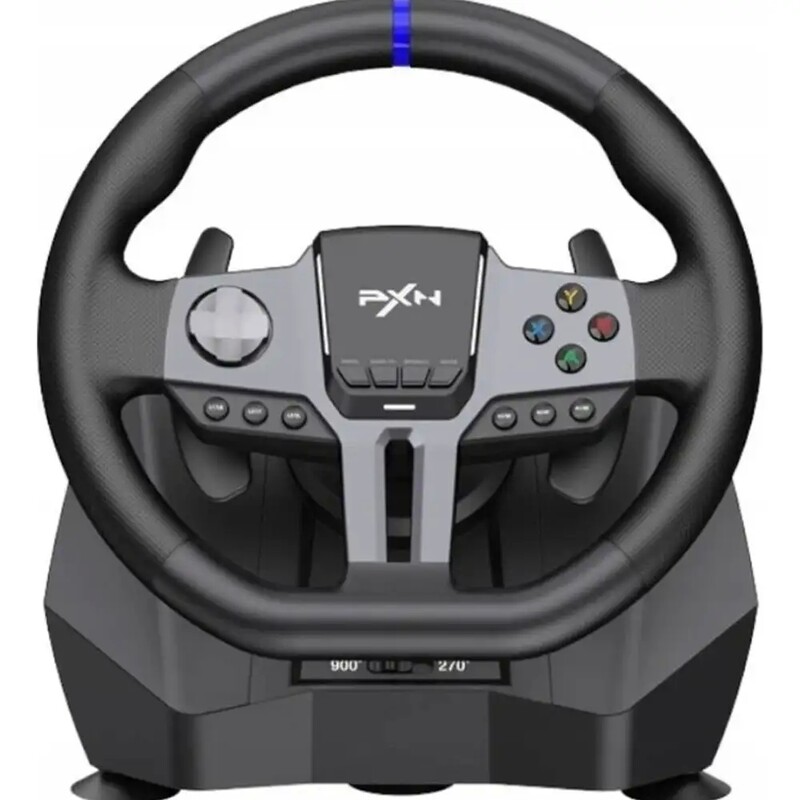 Руль и педали, коробка передач PXN V9 GEN2 Black (PXN-V9GEN2)