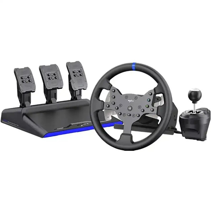 Руль и педали, коробка передач PXN V99 Black (PXN-V99 EU)