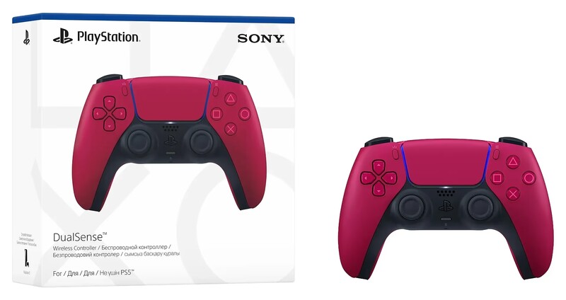 Геймпад бездротовий Sony PlayStation 5 DualSense Cosmic Red (1000050249)