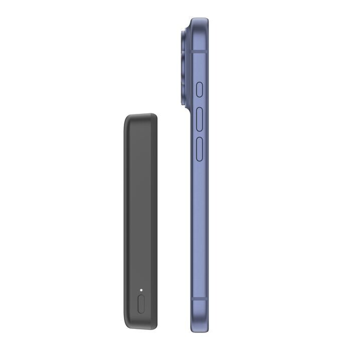 Універсальна мобільна батарея Belkin Power Bank Slim Magnetic 10000mAh 15W Black (BPD015HQBK)