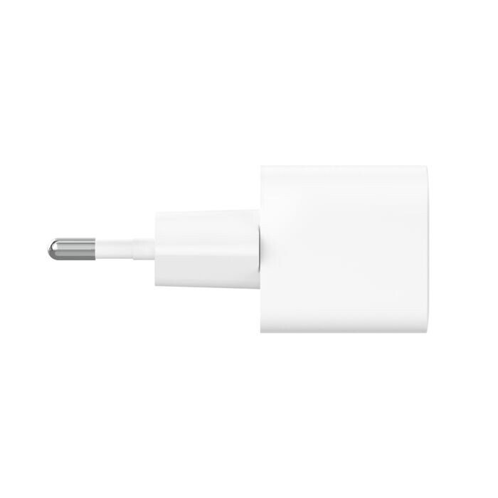 Сетевое зарядное устройство Belkin BoostCharge USB-C Wall Charger 25W + USB-C 1 м White (WCA012KQ1MWH-B6)