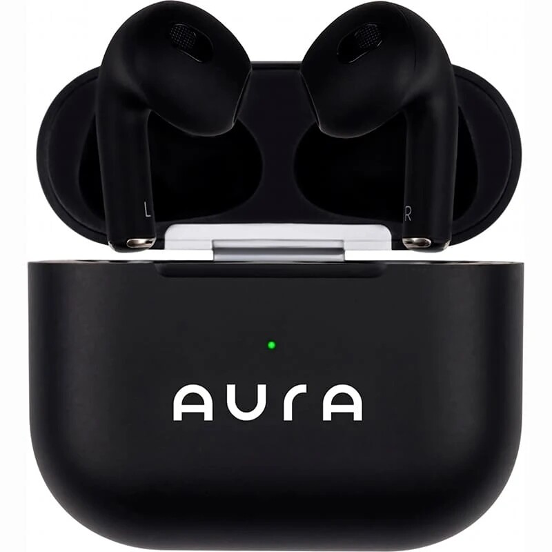 Bluetooth-гарнитура Aura 3 Black (TWSA3B)
