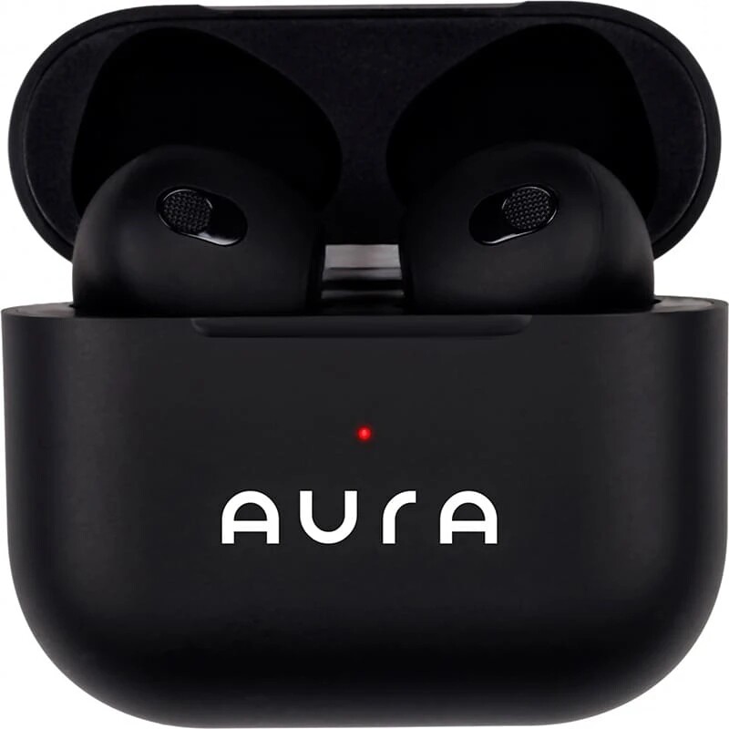 Bluetooth-гарнитура Aura 3 Black (TWSA3B)