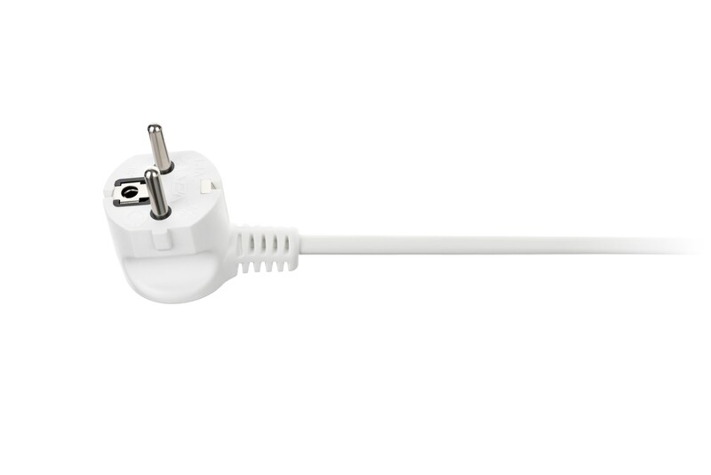 Фільтр живлення 2E (2E-U03ESM1.5) 3 розетки, 1.5 м, White