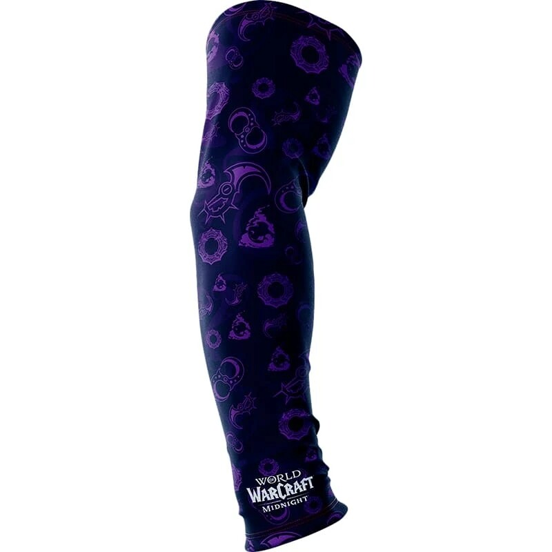 Геймерський рукав Blizzard Entertainment World of Warcraft Midnight Limited Edition L Black/Purple (FWOWSLEEVMGHT260L)