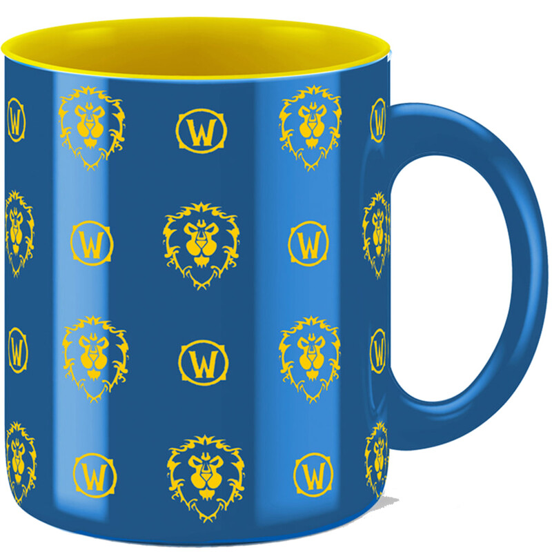 Чашка Blizzard Entertainment World Of Warcraft Alliance Pattern 325 мл (FWWMUG24BKAll0001)