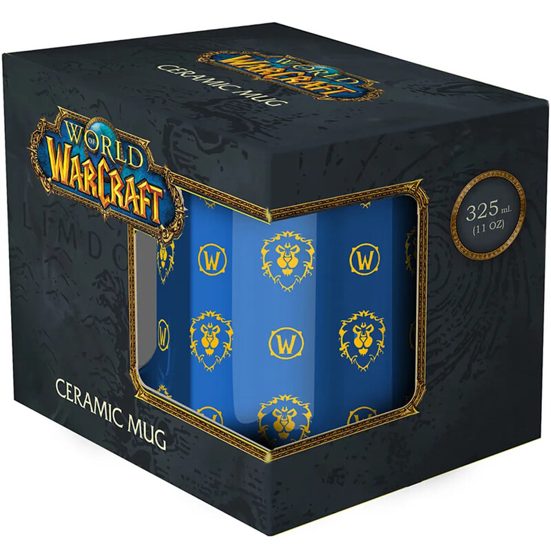 Чашка Blizzard Entertainment World Of Warcraft Alliance Pattern 325 мл (FWWMUG24BKAll0001)
