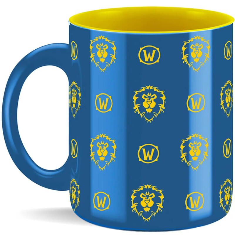 Чашка Blizzard Entertainment World Of Warcraft Alliance Pattern 325 мл (FWWMUG24BKAll0001)