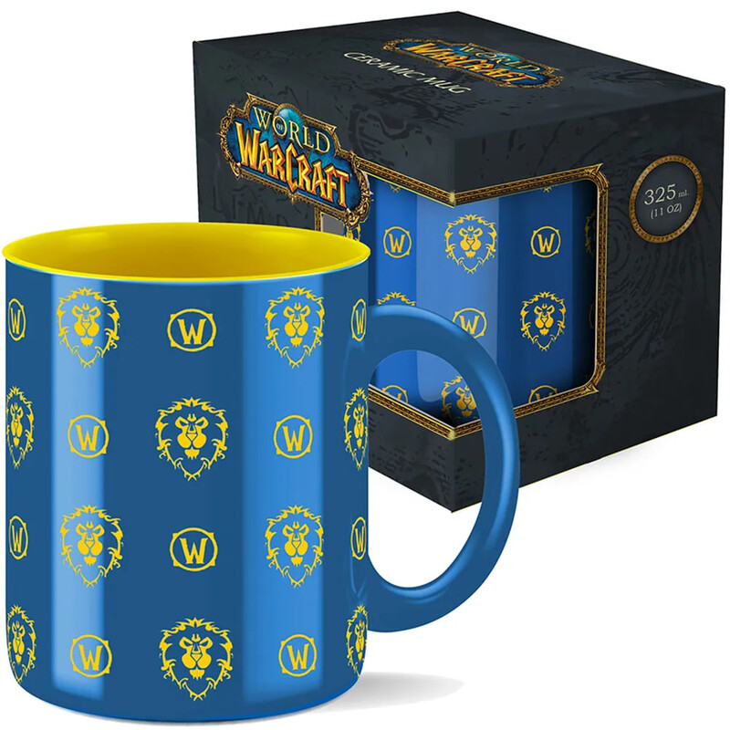 Чашка Blizzard Entertainment World Of Warcraft Alliance Pattern 325 мл (FWWMUG24BKAll0001)