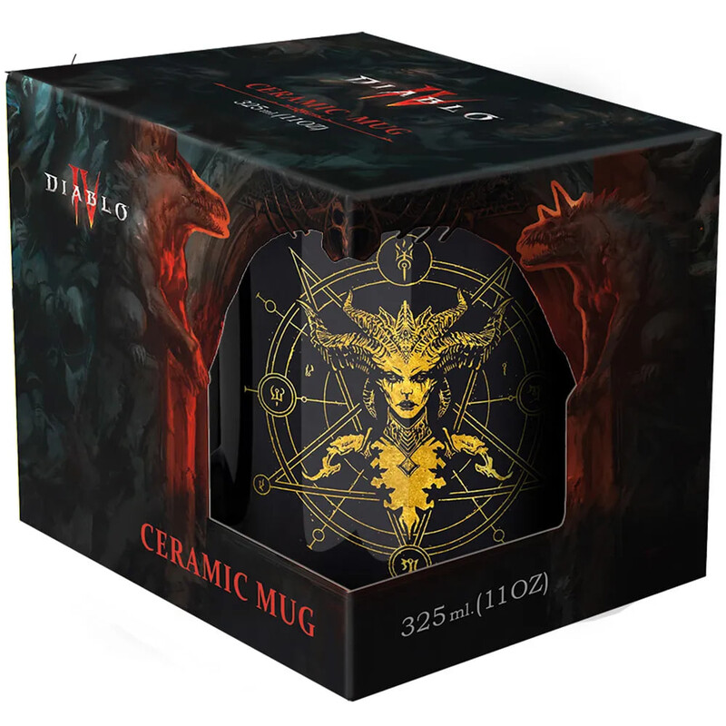 Чашка Blizzard Entertainment Diablo IV Lilith Gold Edition 325 мл (FDIMUG24BKAll0001)