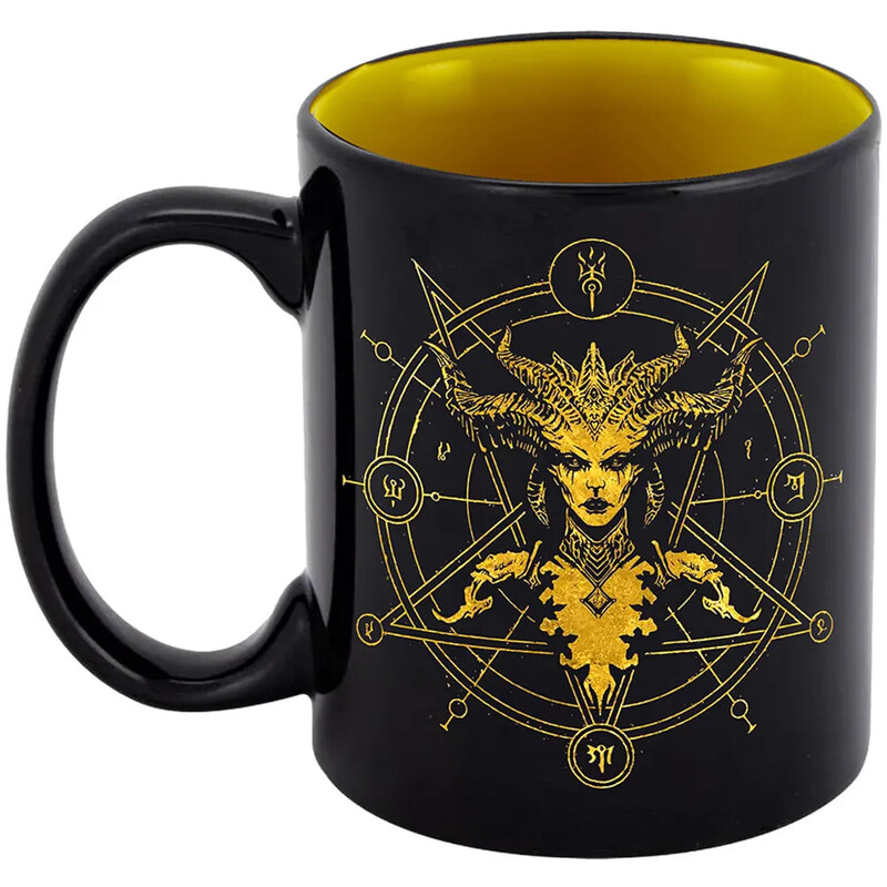 Чашка Blizzard Entertainment Diablo IV Lilith Gold Edition 325 мл (FDIMUG24BKAll0001)