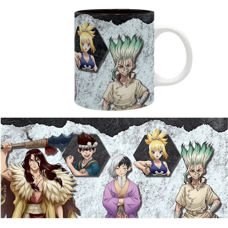 Чашка Abystyle Dr. Stone Characters 320 мл (ABYMUG829)