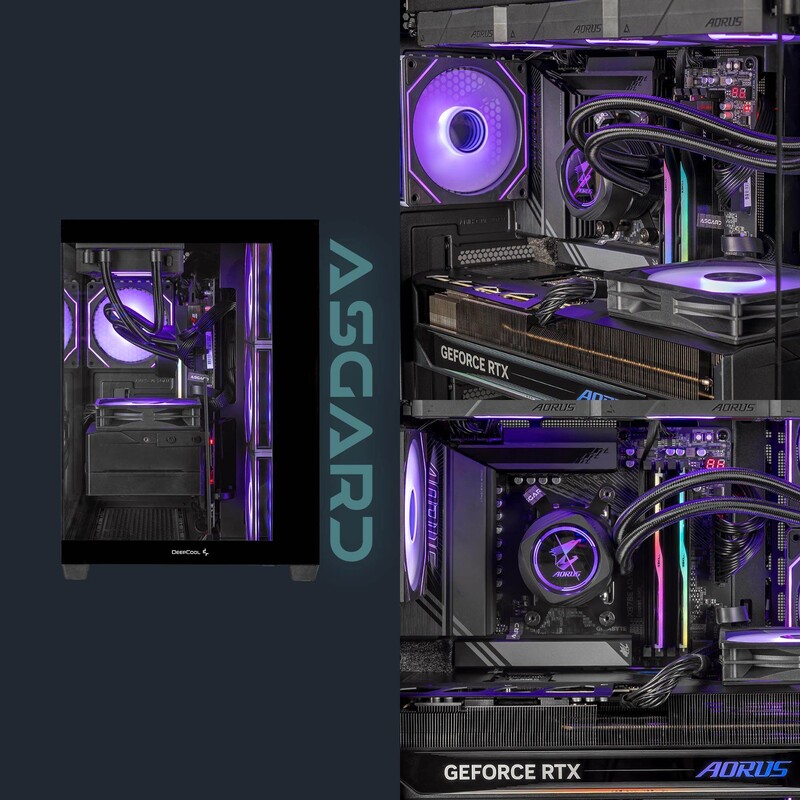 Компьютер для стриминга ASGARD STREAM RTX 5070 12GB / Ryzen 7 7800X3D / DDR5 32GB / SSD 1TB (ASG-S-5070-7788)