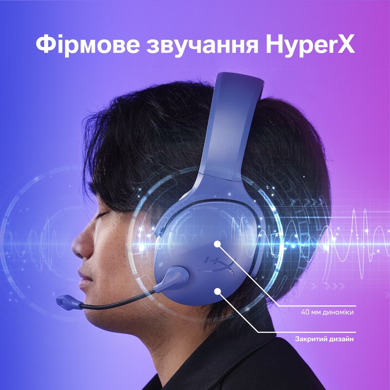 Bluetooth-гарнитура HyperX Cloud Jet Wireless Black (AJ0T1AA)