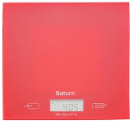 Ваги кухонні Saturn ST-KS7810 Red