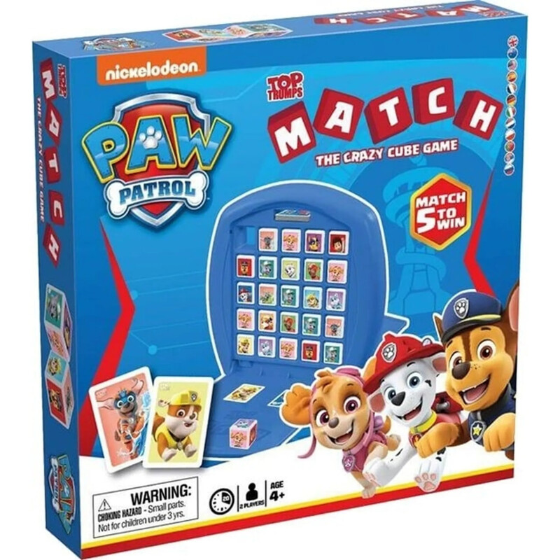 Настільна гра Winning Moves Paw Patrol Top Trumps Match Board (WM01346-ML1-6)