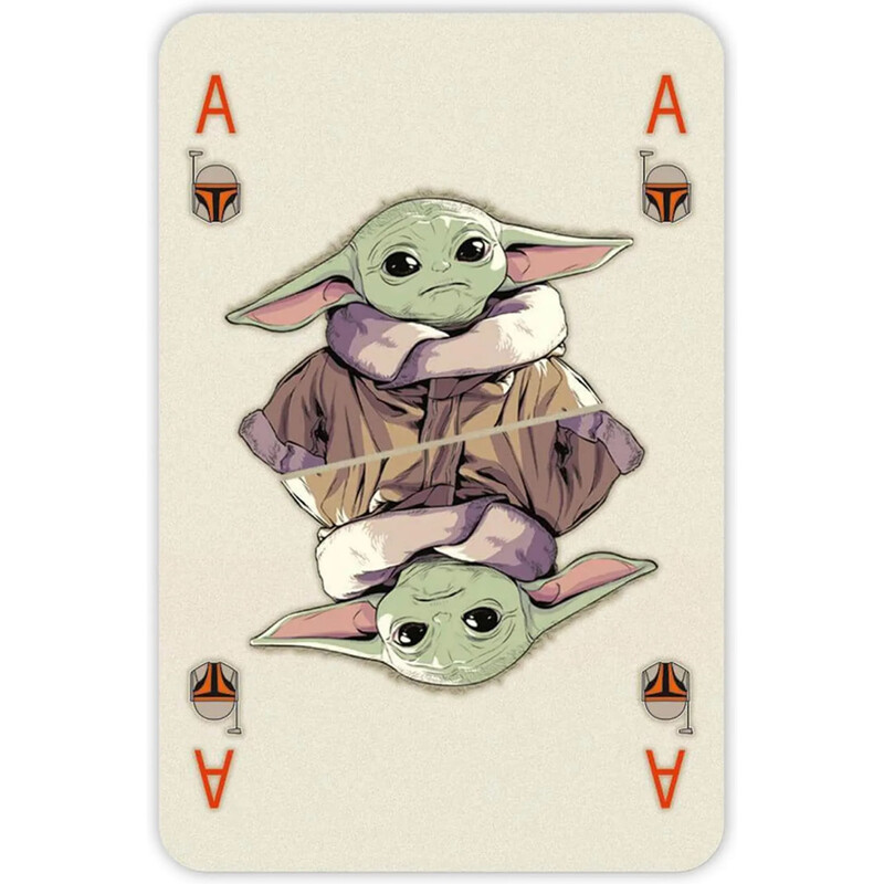 Игральные карты Winning Moves Star Wars The Mandalorian Waddingtons No.1 (WM00864-EN1-12)