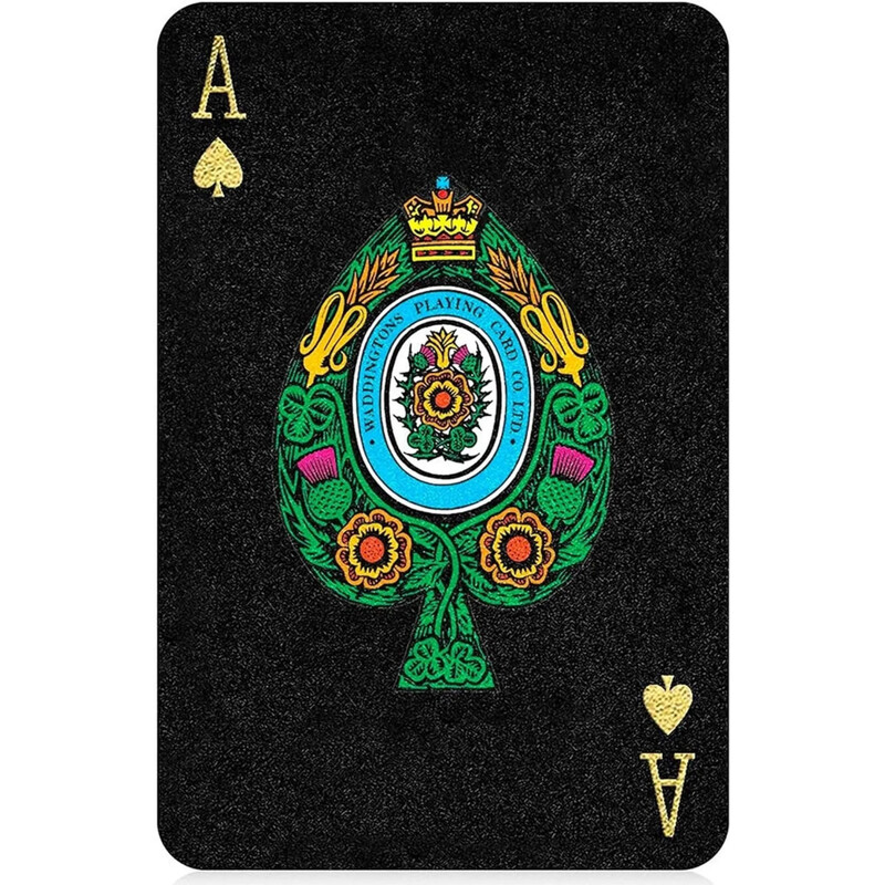 Игральные карты Winning Moves Black and Gold Waddingtons No.1 (WM00755-EN1-12)