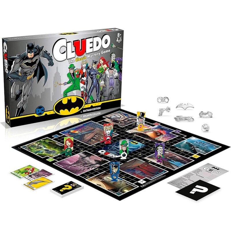 Настольная игра Winning Moves DC Comics Batman Cluedo (WM00839-EN1-6)