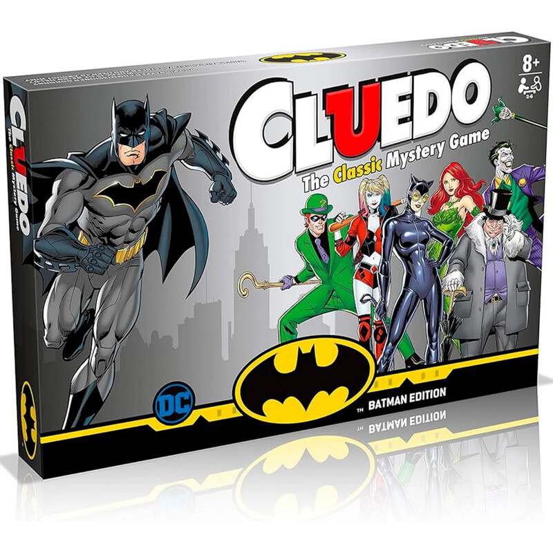 Настольная игра Winning Moves DC Comics Batman Cluedo (WM00839-EN1-6)