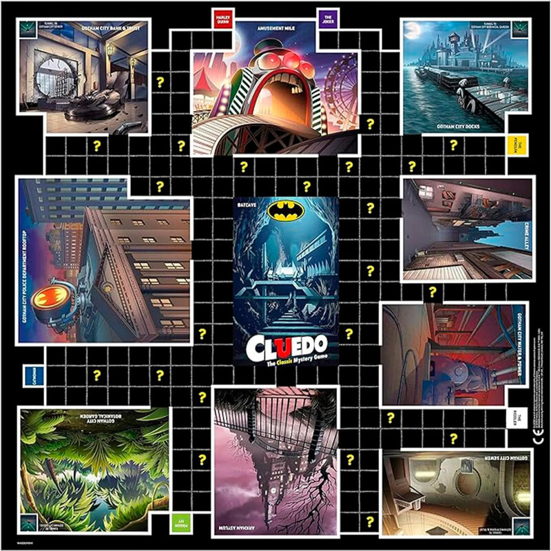 Настольная игра Winning Moves DC Comics Batman Cluedo (WM00839-EN1-6)