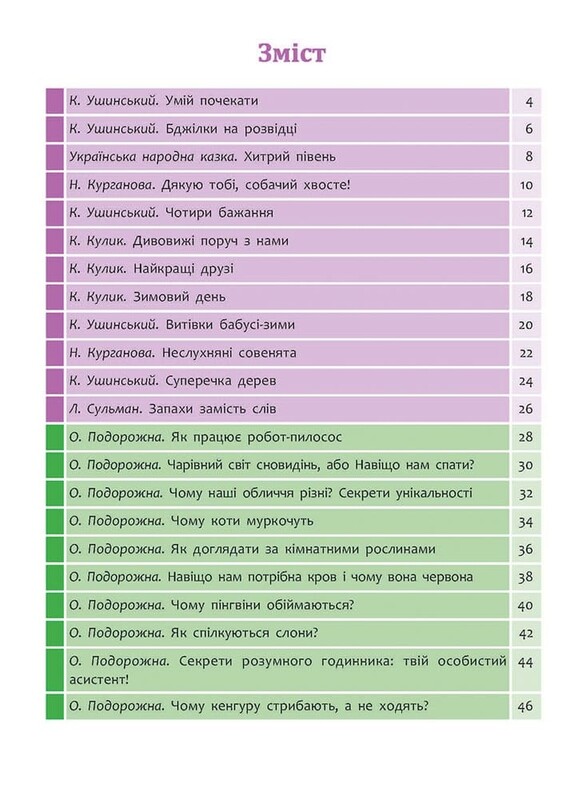 Швидкочитання. 2 клас