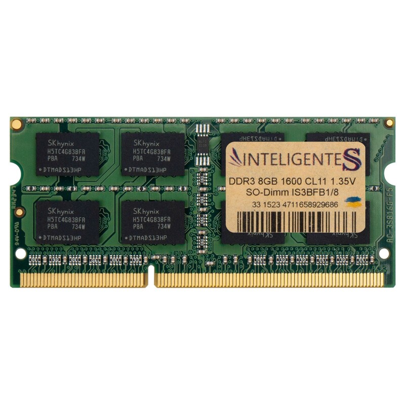 Модуль пам`ятi DDR3 SO-DIMM 8GB/1600 Inteligentes (IS3BFB1/8)